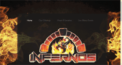 Desktop Screenshot of infernospizzeria.com