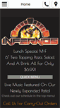 Mobile Screenshot of infernospizzeria.com